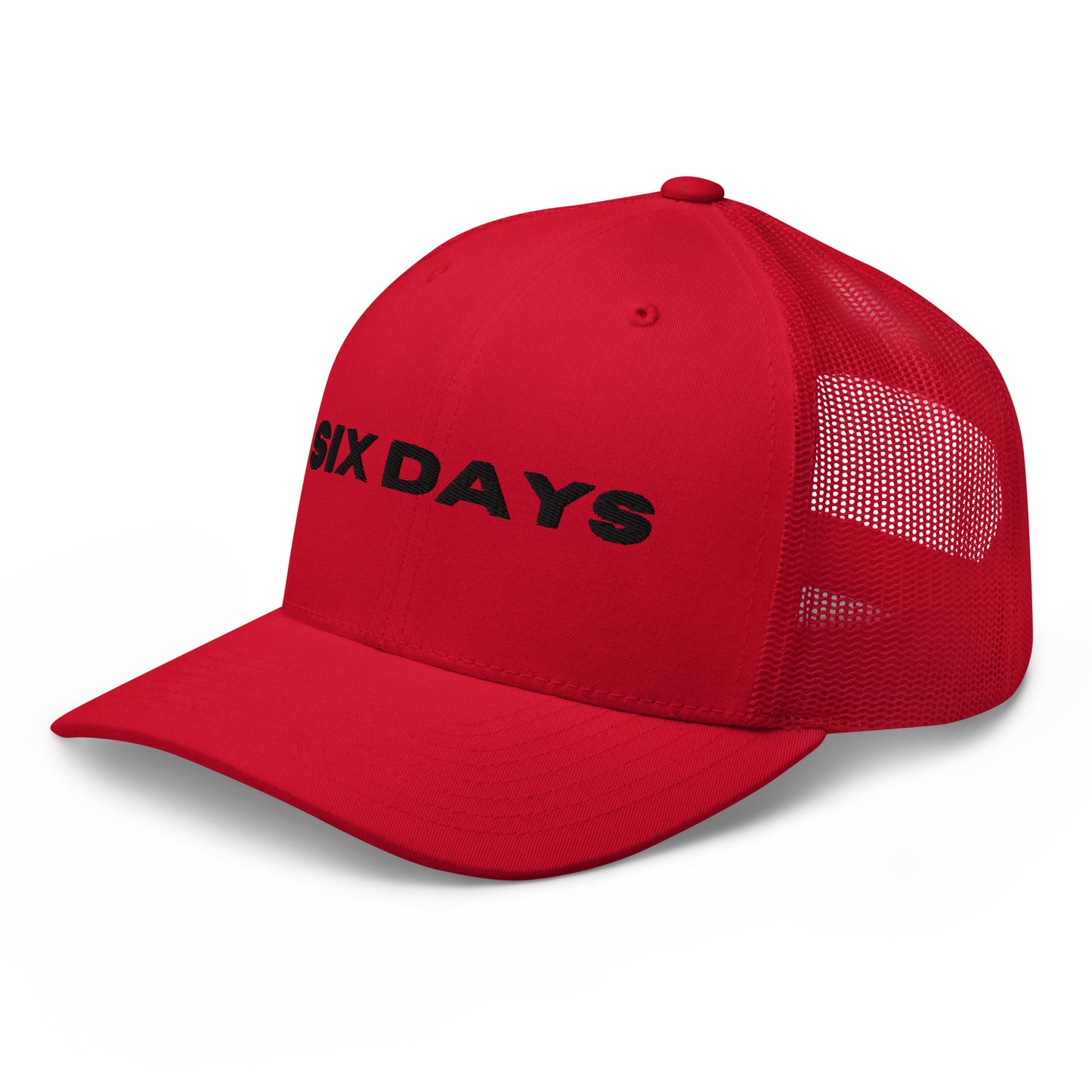 Crown Trucker Cap - Black Letter