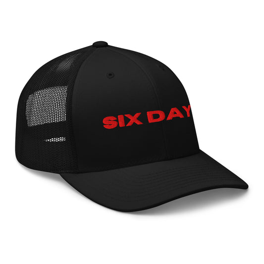 Crown Trucker Cap - Red Letter