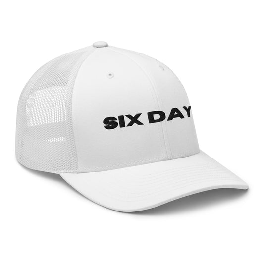 Crown Trucker Cap - Black Letter